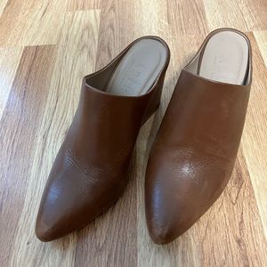 ABLE Brown Mule Clogs